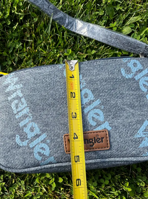 NWT Wrangler Denim Style Small Canvas Women’s Purse - Image 7
