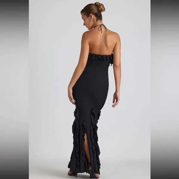 Oh Polly Ruffle Maxi Dress - Image 2