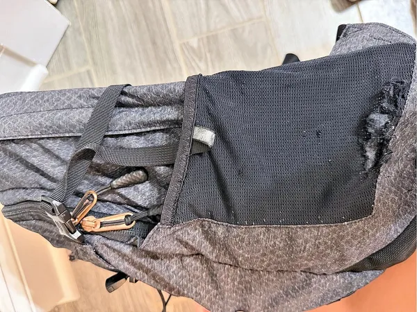 The North Face Borealis Laptop Backpack Black, Gray & Rose Gold - Image 12