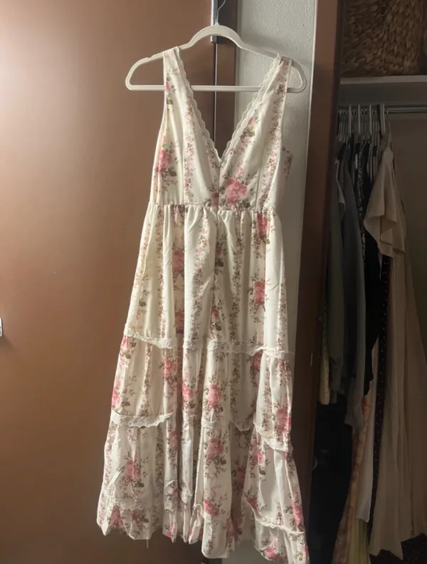 Cider Dress Floral Midi - Image 3