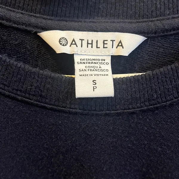 Athleta Dark Blue Long Sleeve Size S - Image 2