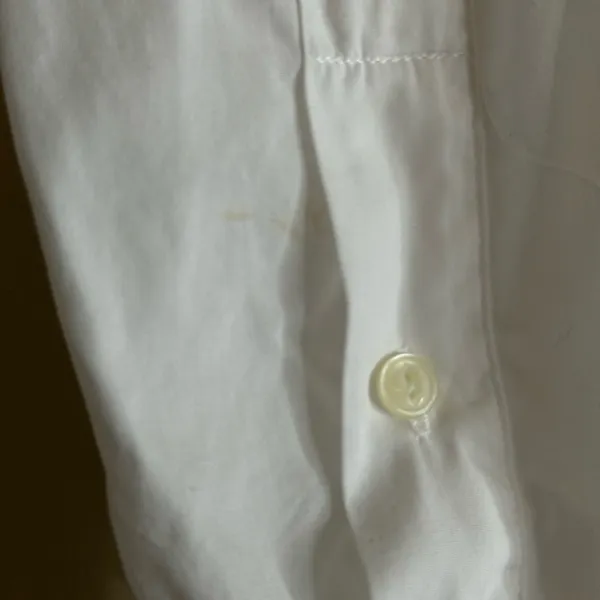 Lauren jeans Co Ralph Lauren White‎ button down Large - Image 4