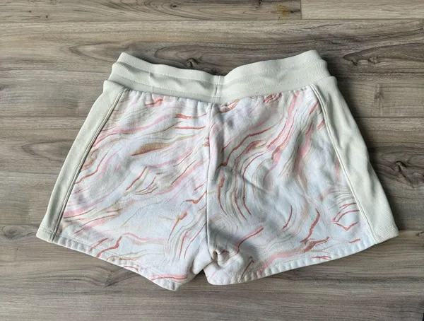 Champion Cream and Pink Night Shorts - Image 2