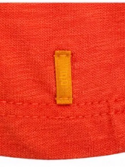Lucy Activewear Cap Sleeve Workout Top Orange Size Large - Image 5