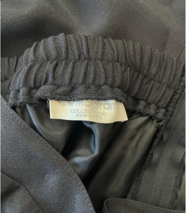 Lew Magram 90s classic black pencil skirt - Image 4