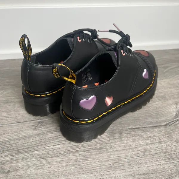 Dr Martens Leather Hearts Platform - Image 2