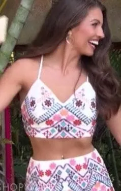 Boutique Embroidered Two Piece Set - Image 2