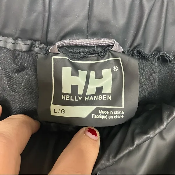 Helly Hanson rain pants size large‎ black - Image 3