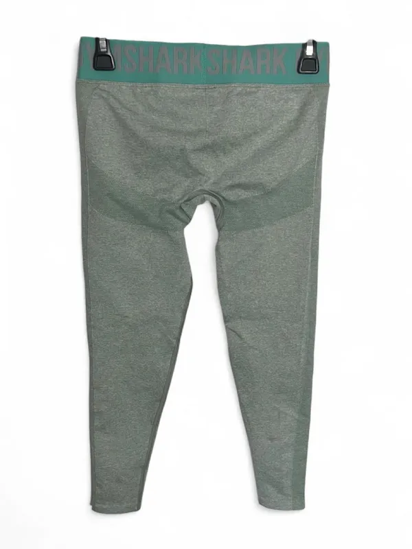 Gymshark Flex Low Rise Legging Women’s Size M Spring Green Marl/Jade Green - Image 5