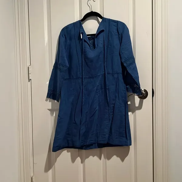 Free people linen/cotton Dress L - Image 3
