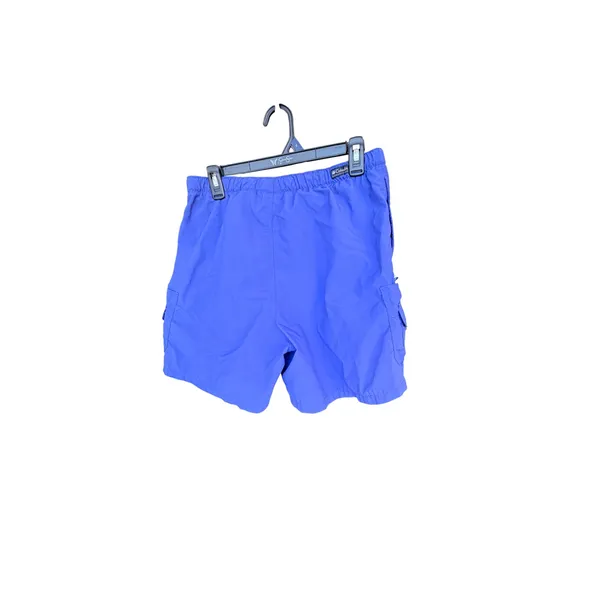 Columbia Sportswear Womens Blue Nylon Cargo Shorts Integrated Belt Size M - Image 8