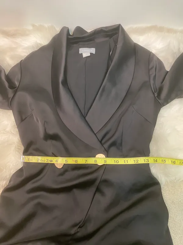 Satin Playsuit Size XS - Image 8