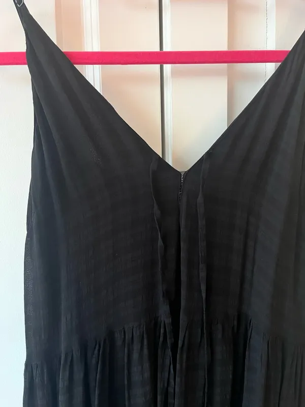 Aritzia Wilfred Black Maxi Dress - Image 3