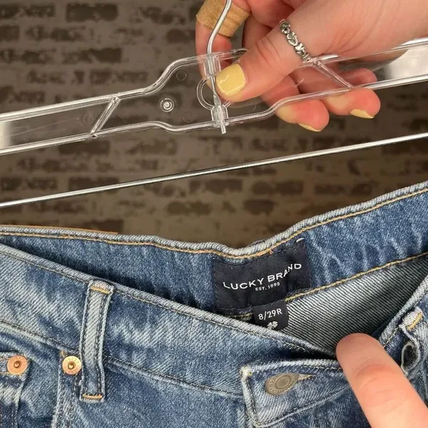 Lucky brand | women denim button up fly jeans - Image 2