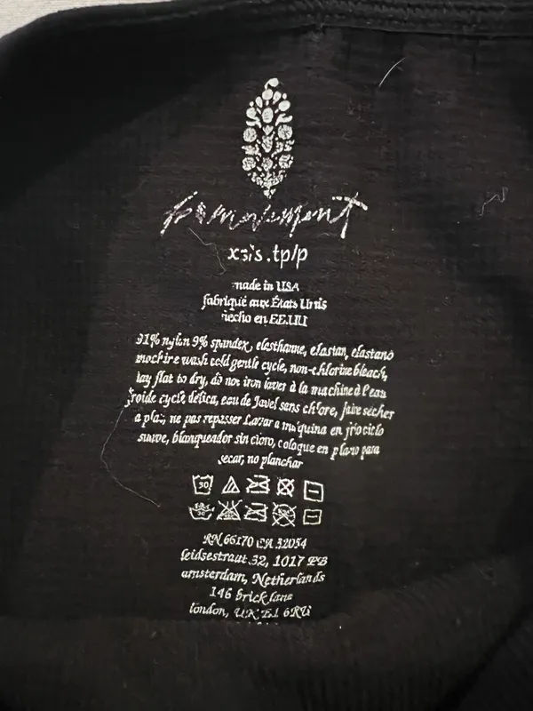 Free People Cut It out Long Sleeve Workout Top - Image 6
