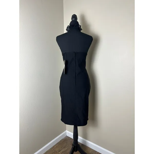 nwt Killstar ophelia dress gothic lingerie bodycon lace collar vampy coquette - Image 3