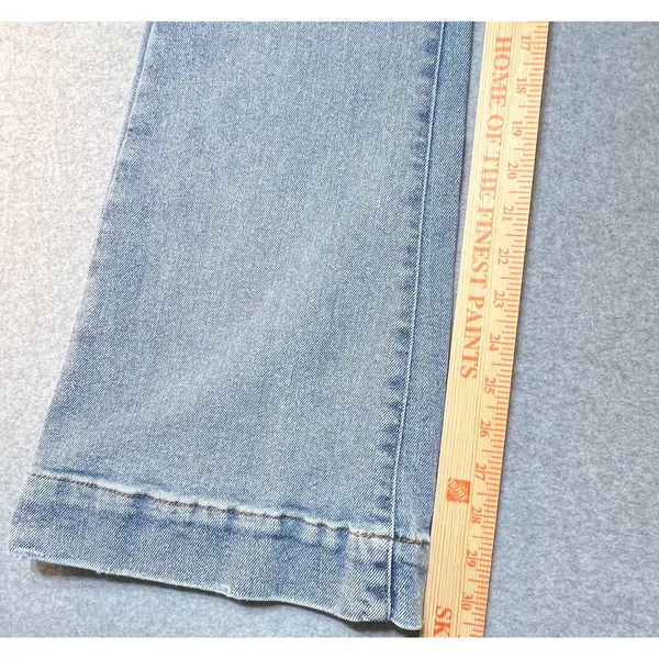 Kensie Vintage Luxe High Rise Flare Savannah Jeans Blue Denim Womens Size 10/30 - Image 9