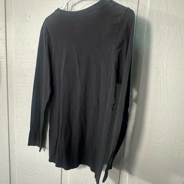 NFL Black Womens New Orleans Saints Long Sleeve Tshirt Size XL EUC - Image 6