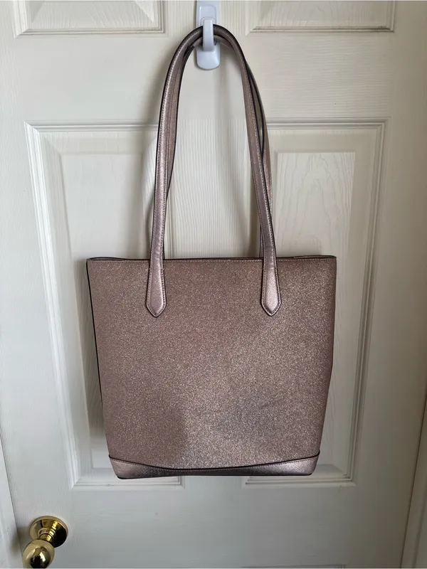 Kate Spade Pink Glitter Tote Bag - Image 2