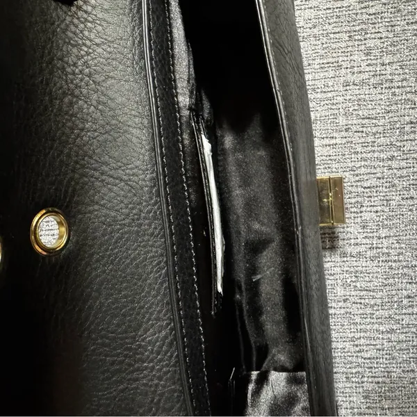 INC Collection Small Black Hand Bag - Image 4
