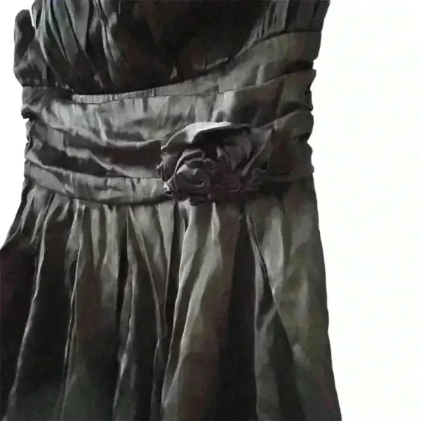 White House Black Market Women's Strapless Black Cocktail Dress‎ S - Image 7