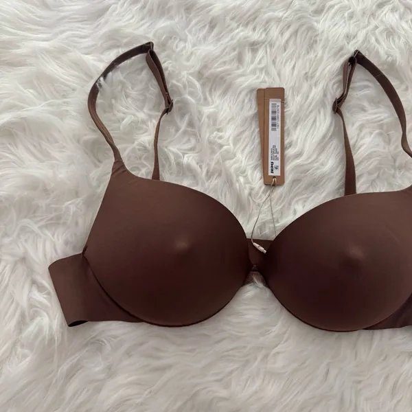 Skims Ultimate Nipple Pushup Bra Jasper Size 36A - Image 3