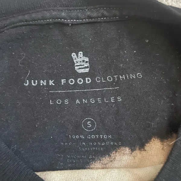 Junk Food Clothing Black and Tan Tee - Image 4