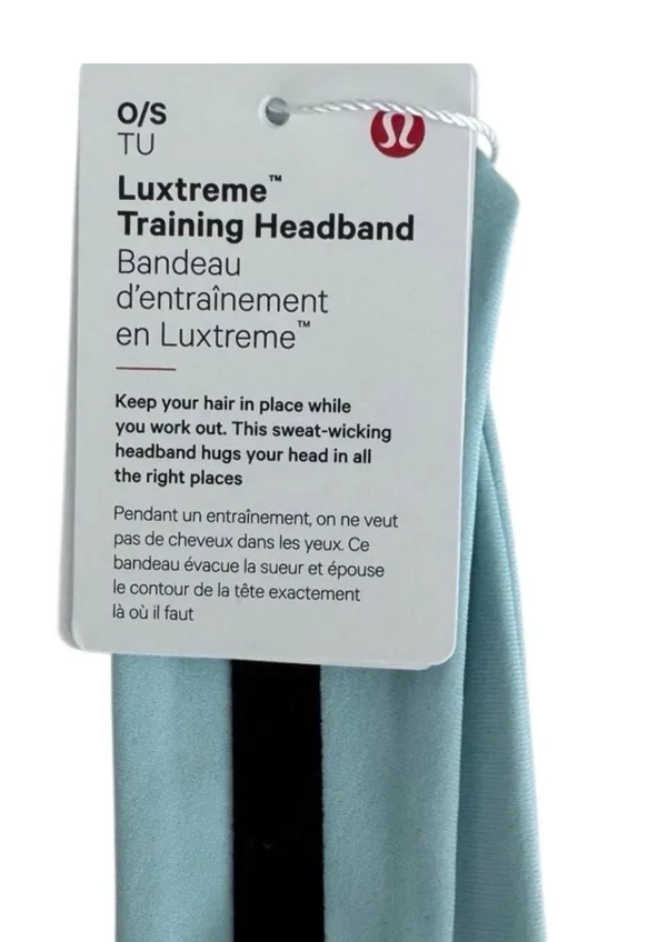 Lululemon Women's Luxtreme Training Headband Foam Cloud - Image 10