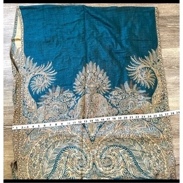 Blue shawl Blue - Image 7