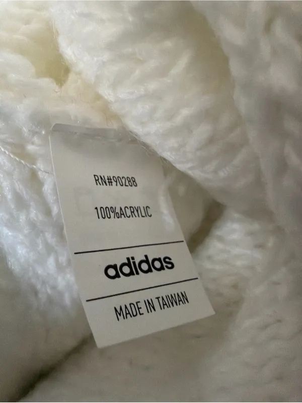 Adidas Women's Twilight 4 Ballie Hat. White Clear/Grey Logo. New with Tags - Image 11