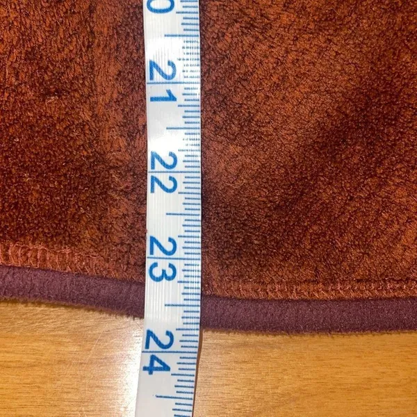 Patagonia Womens Polartec Re-Tool Snap-T Fleece Pullover Sweatshirt‎ Rusted Iron - Image 11
