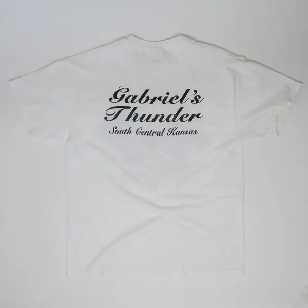 Hanes Vintage Y2K Proud to be American Bald Eagle Graphic T-Shirt - Image 5
