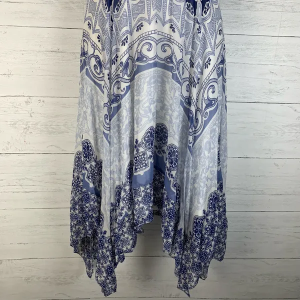 Signature by Sangria 100% Silk Handkerchief Dress size 10 EUC - Image 4