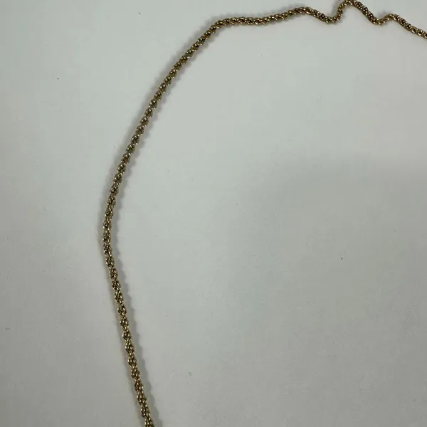Christian Dior CD Logo Gold‎ Tone Pendant Necklace - Image 5