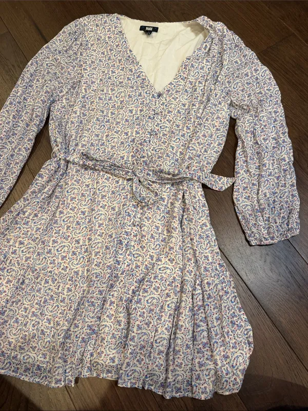 PAIGE Marlyn Belted Dress Exclusive Size 10 - C30-144 - Image 6
