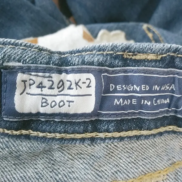 Miss Me 27x33 Boot JP42g2K-2 Cowhide Pocket Jeans - Image 13
