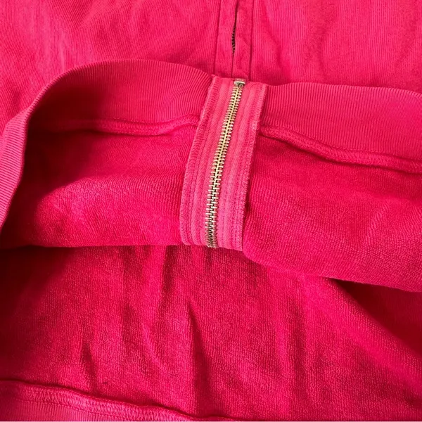 Free City Leopard Zip Hoodie Fuschia, S - Image 10