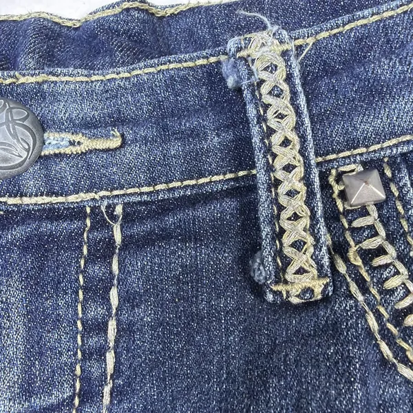 Buckle Daytrip Jeans Womens Leo 32R Bootcut Blue Denim Mid Rise DBK903R - Image 3