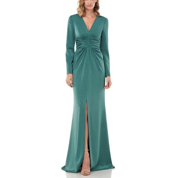 Kay Unger Kayla Gown Size 10 Green Formal Evening Gown Mother of Bride NWT - Image 5