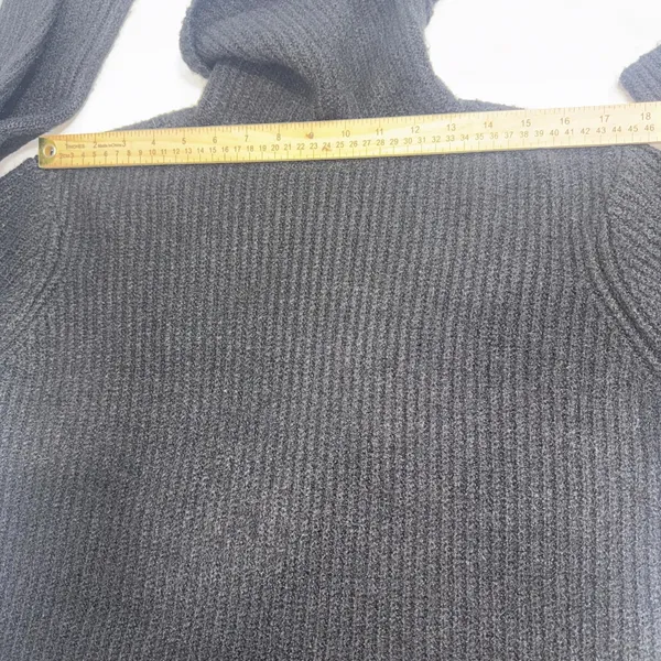 Steve Madden Black Long‎ Sleeve Minimalist Designer Sweater Dress Small NWT - Image 10