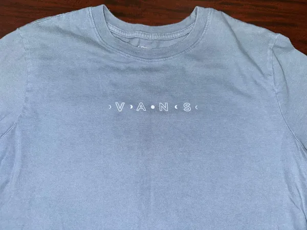 Vans Long Sleeve Moon Phases Tee Size Medium - Image 2