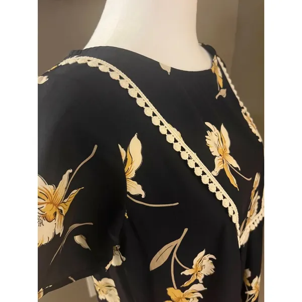 Women's Hailey & Co. Dress, S,‎ Black and Yellow - Image 8