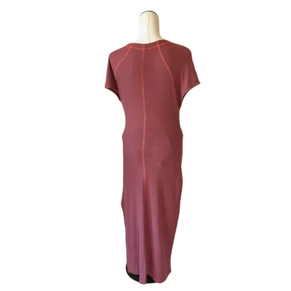 NWT Free People Sunni Tie Back Maxi Dress IN WILD GINGER Medium - Image 7
