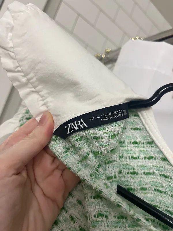 ZARA Peter Pan Collar Top - Image 5