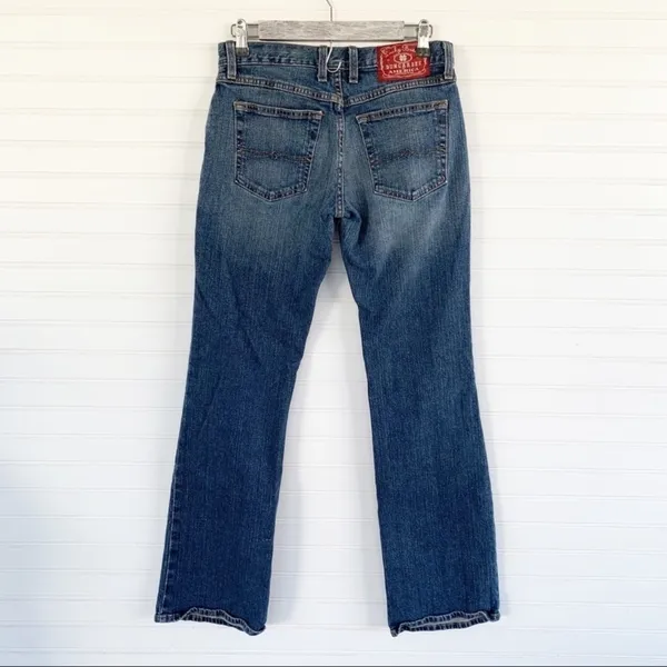 Lucky Brand‎ Flare Jeans 4/27 Mid Rise Soho Medium Wash Stretch Denim F29AA20 - Image 2