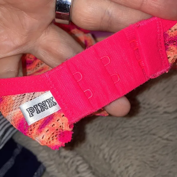 Pink by Victoria’s Secret Racerback Bra, Small - Image 4