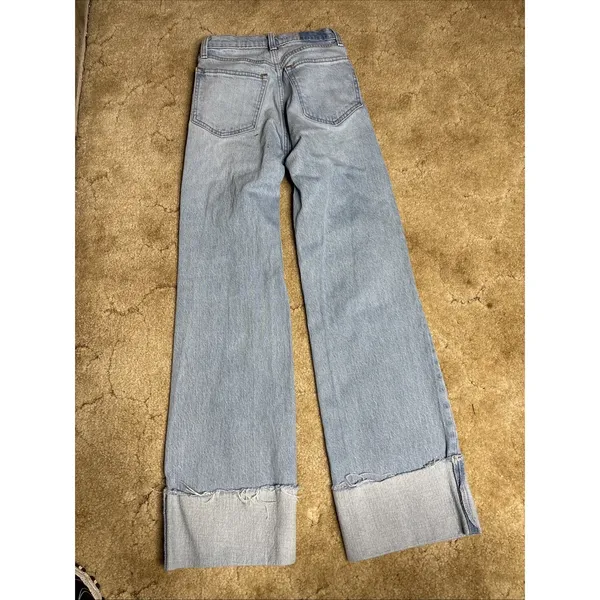 Abercrombie And Fitch Women's High Rise 90s Relaxed Jean Ladies 23/000 EUC - Image 5