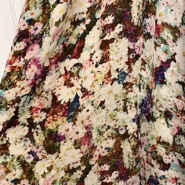 Guess Watercolor Floral Halter Maxi Dress - Image 6
