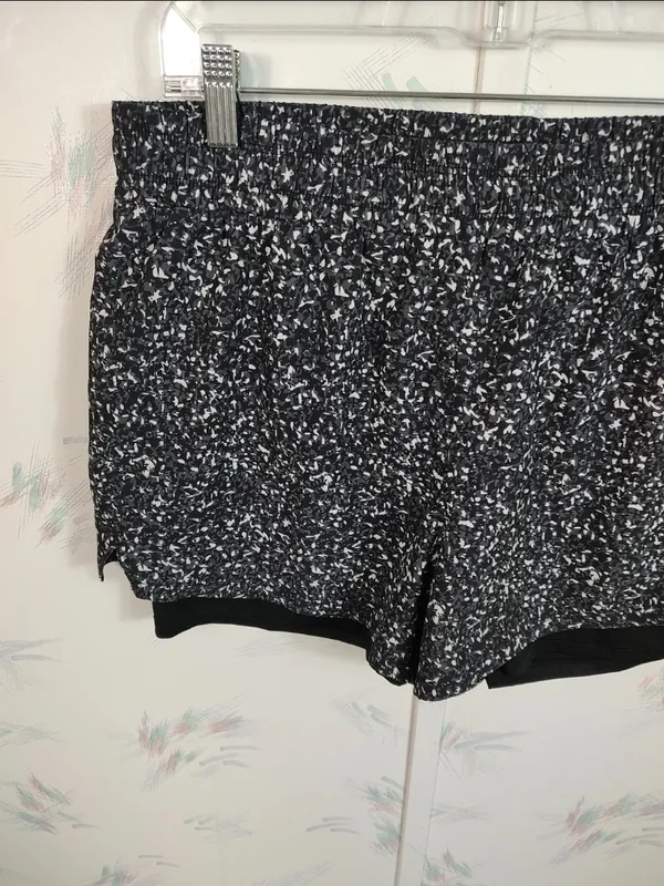 Rbx Active Black Printed Shorts - Image 2
