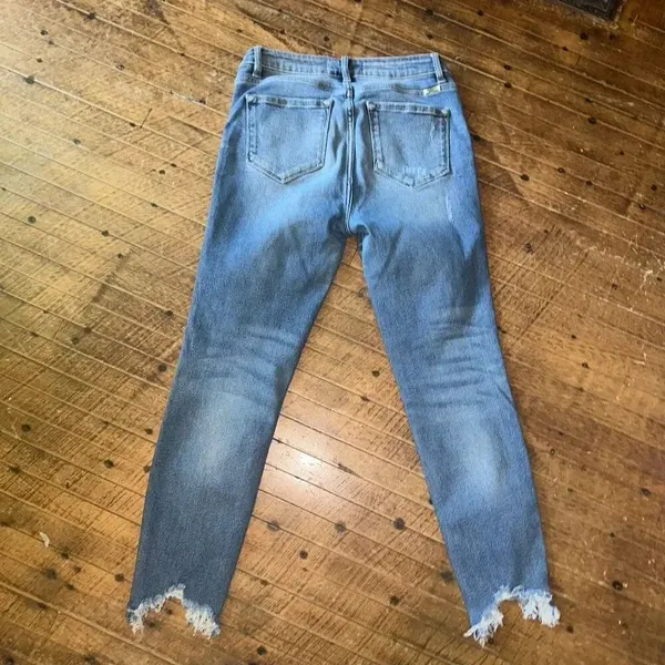Kancan destroyed raw hem 11/29 normcore slimming jeans - Image 3